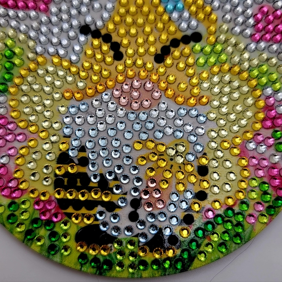 Bumblebee Gnome Spring Coaster - Picture 2 of 3